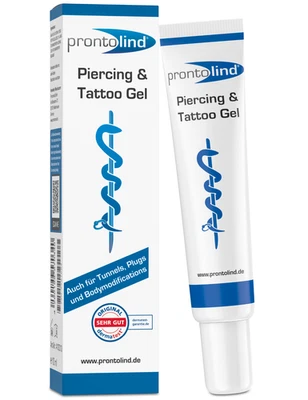Piercing aftercare | Prontolind Gel 10 ml Antibacterial |All kinds of Piercings
