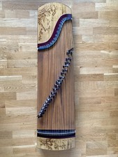 21 Saiten Guzheng Chinesische Zither Full Size mit Tragetasche