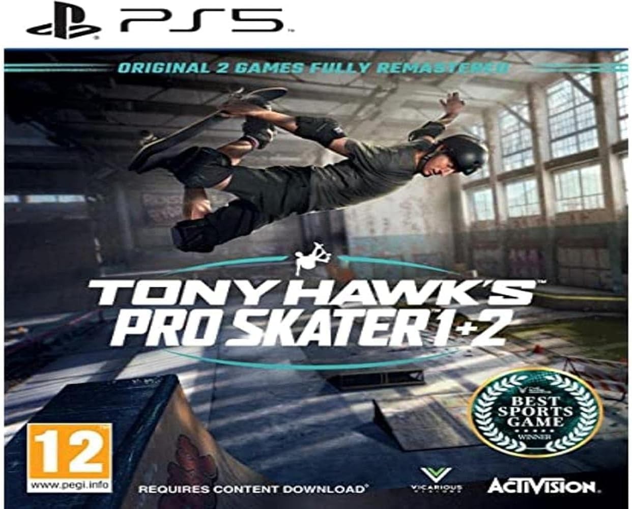 Tony Hawk's Pro Skater 1+2 PS5, English Version