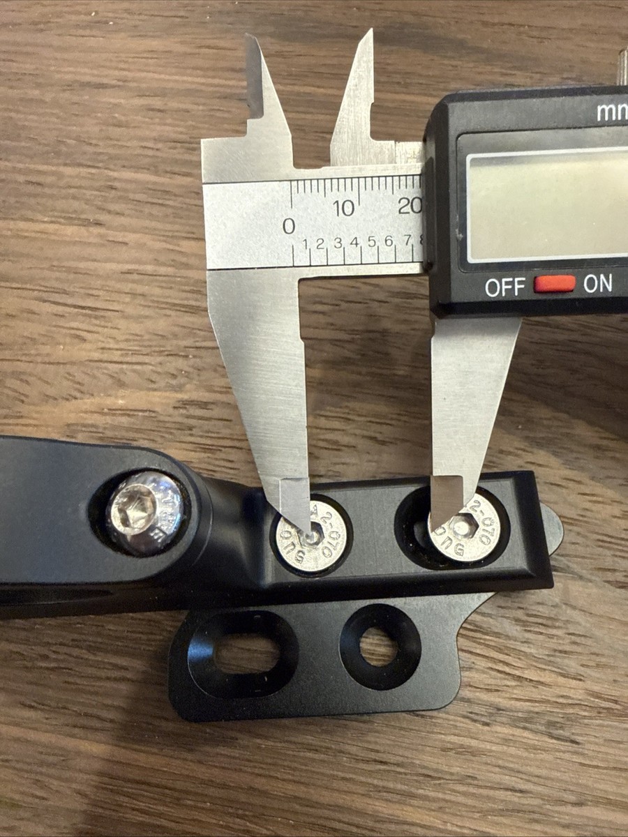 Aerocoach Carbon Ascalon 31.8 Adapter And Extra Width Plate | eBay