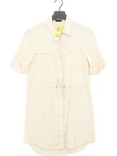 Topshop Bodycon Mini Dress UK8 in Cream