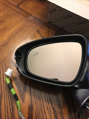 13-18 LEXUS ES300H ES350 ES LEFT DRIVER SIDE DOOR MIRROR 14 WIRE OEM