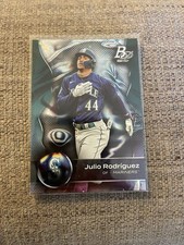 2023 Bowman Platinum - Julio Rodriguez #25 Ice Pattern Foil