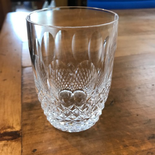 Coppia di bicchieri piatti vintage Waterford 12 oz - Foto 8 di 9