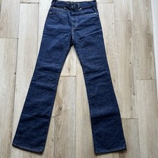 Rare 1970s Levis 517 xx Denim Jeans 28x34 Talon Zip 517-0217 Red Tab USA 2
