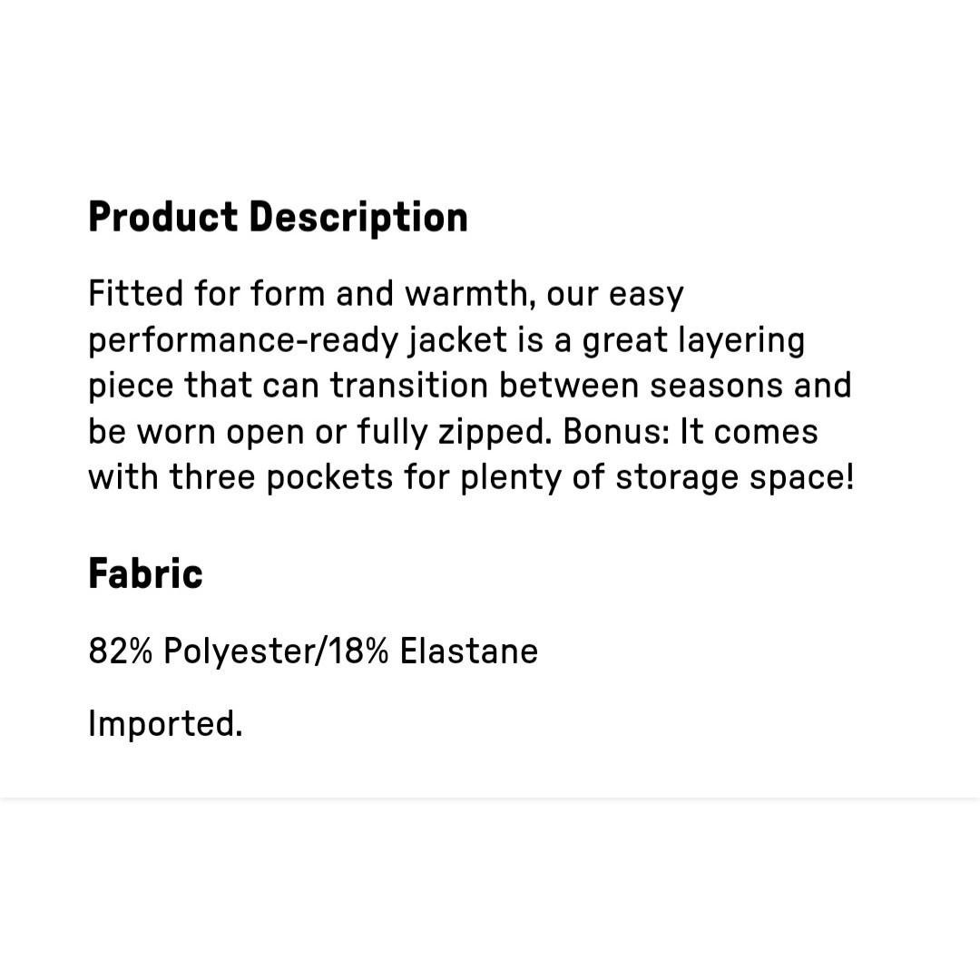 Fabletics Trinity Performance Jacket, Zip Front, … - image 12