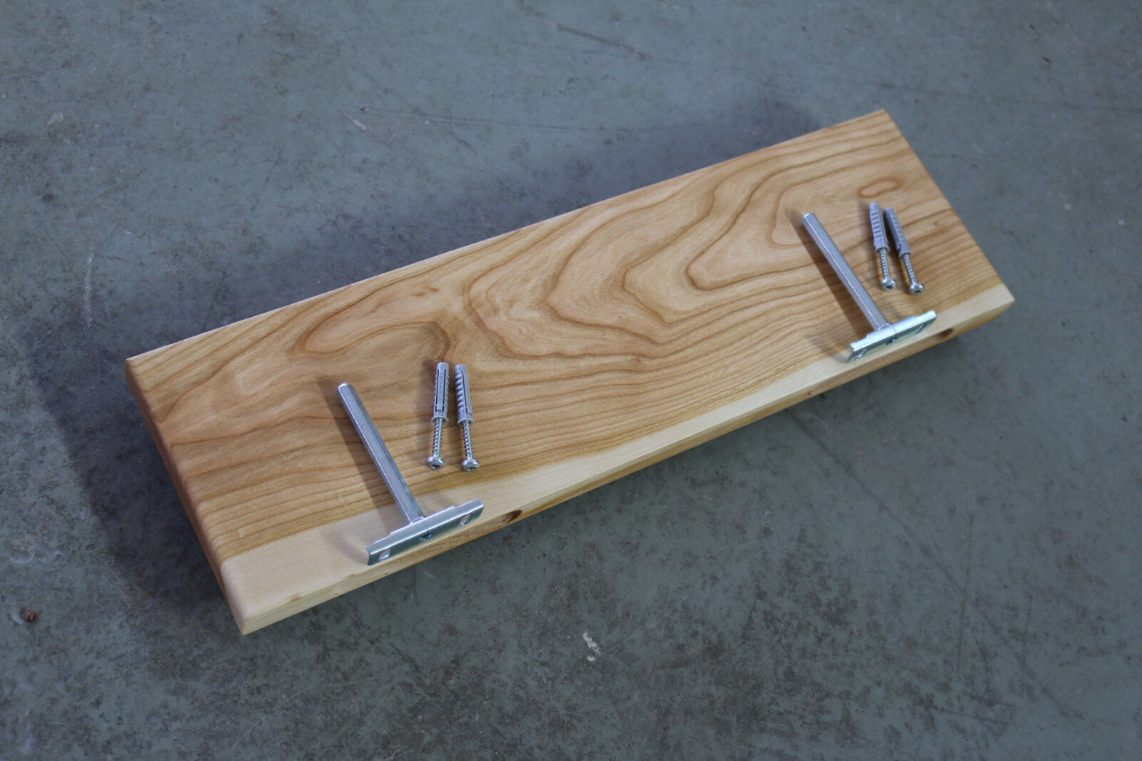 Wall Board Cherry Tree Solid Wood Board Shelf Steckboard Shelf Board NOWOŚĆ na miarę! Standardowe uzupełnienie