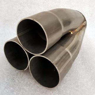 3 into 1 Exhaust Manifold Merge Collector 45mm 1.75" Tubular 6 Branch merger v6
