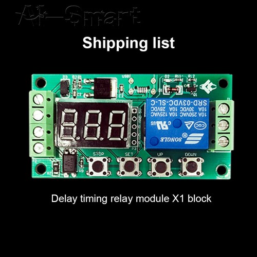 Timer Relay Delay Switch Module Adjustable Trigger Cycle Timing Circuit Switch - Picture 5 of 12