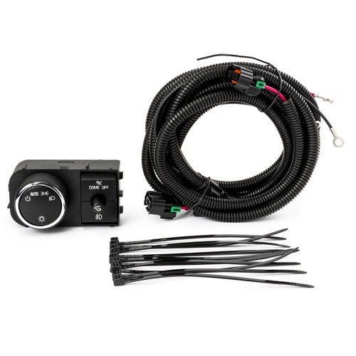 Fog Light Wiring Harness & Switch Kit For Chevy Silverado GMC Sierra 07-14 New - Picture 8 of 12