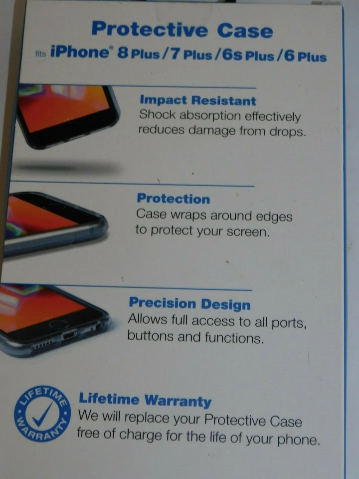 Capa protetora para iPhone 8 Plus 7 Plus 6s Plus 6 Plus geada clara - Imagem 4 de 4