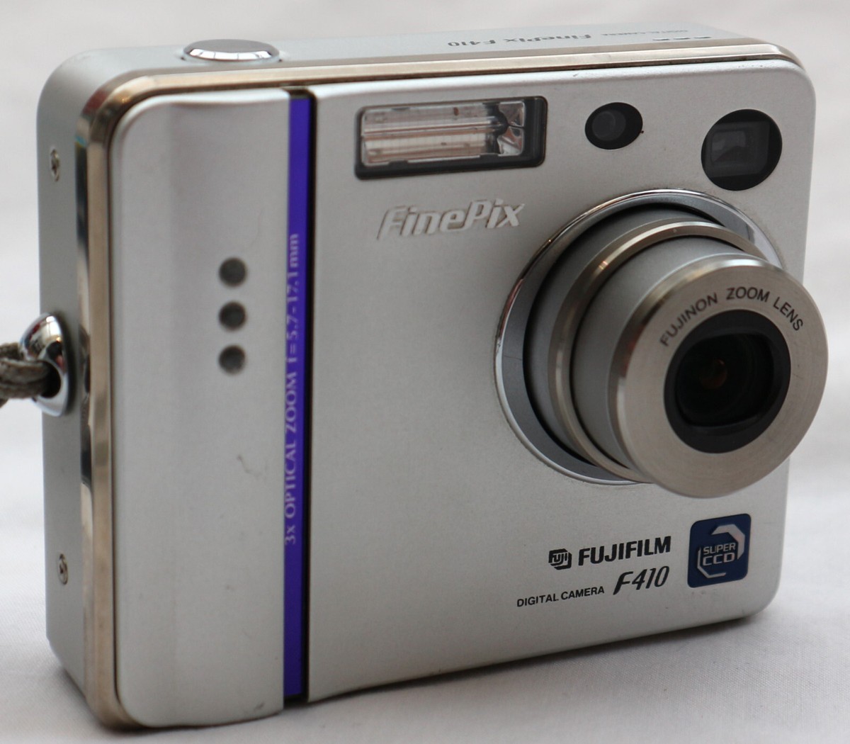 Fujifilm FinePix F410 Digital Camera New Battery Charger Card  FAULTY