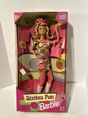 激レアレトロレトロバービー Barbie Sixties Fun Doll 1997 Mattel No 17252 | eBay