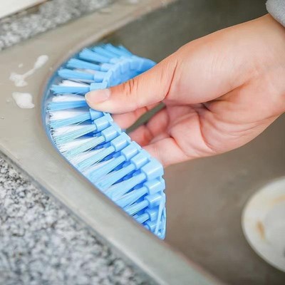 Plastic Flexible For Easy Cleaning Flexible Soft Scrub Brush Household Kitchen