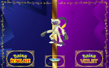 Pokemon Farfurex - Sneasler SHINY 6 IV-31 Ecarlate-Violet