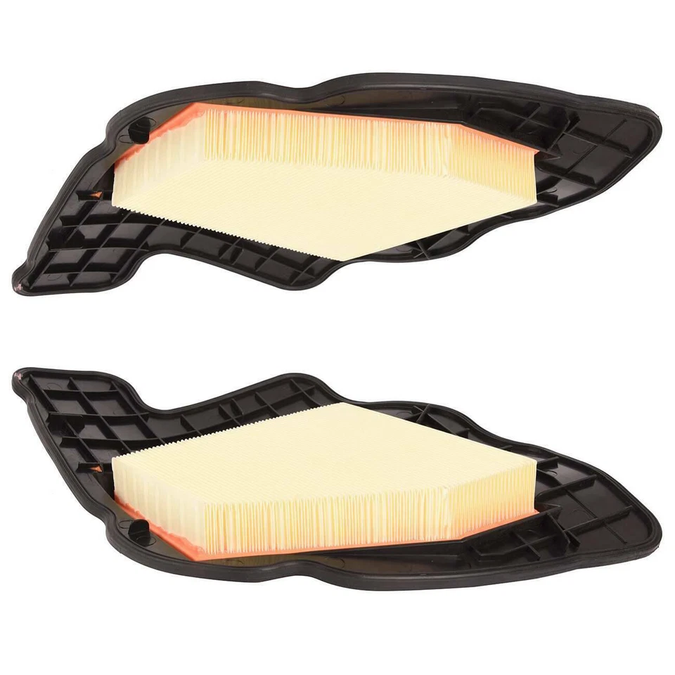 Пара левых и правых воздушных фильтров двигателя 2 шт подходит для BMW 550i 650i 750i 750Li X5 X6 4,4 л - Изображение 4 из 4