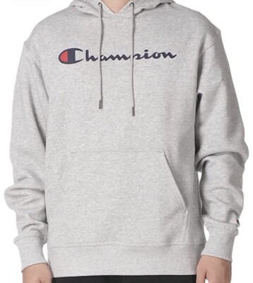 Champion Graphic Powerblend Fleece Pullover Hoodie Mens Style