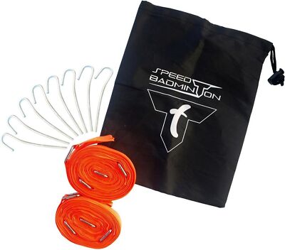 Talbot Torro Speedbadminton Spielfeld Court Lines | Spielfeld Badmintonspiel