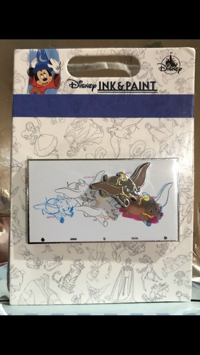 Disney Dumbo Ink & Paint 2020 Official Trading Pin *New