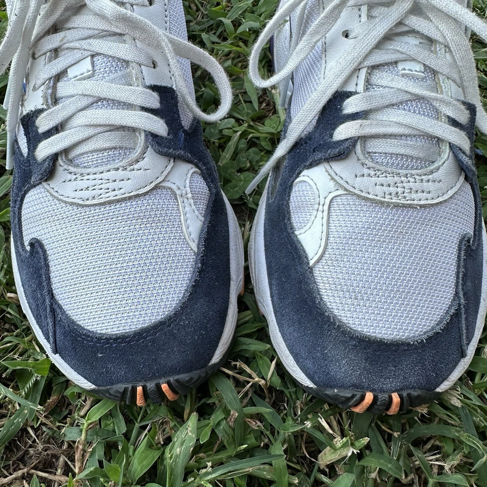 Adidas Originales Para Mujer Talla 6 Zapatos Falcon Cristal Blanco Colegial Azul Marino” Foto 3 de 4