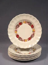 OLD MARK Copeland Spode Briar Rose Bread Butter Dessert Plate(s) England