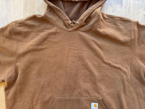 RARE Carhartt Guinness Finest Stout Walnut Brown Hoodie Sweatshirt Mens 2XL EUC - Picture 4 of 17