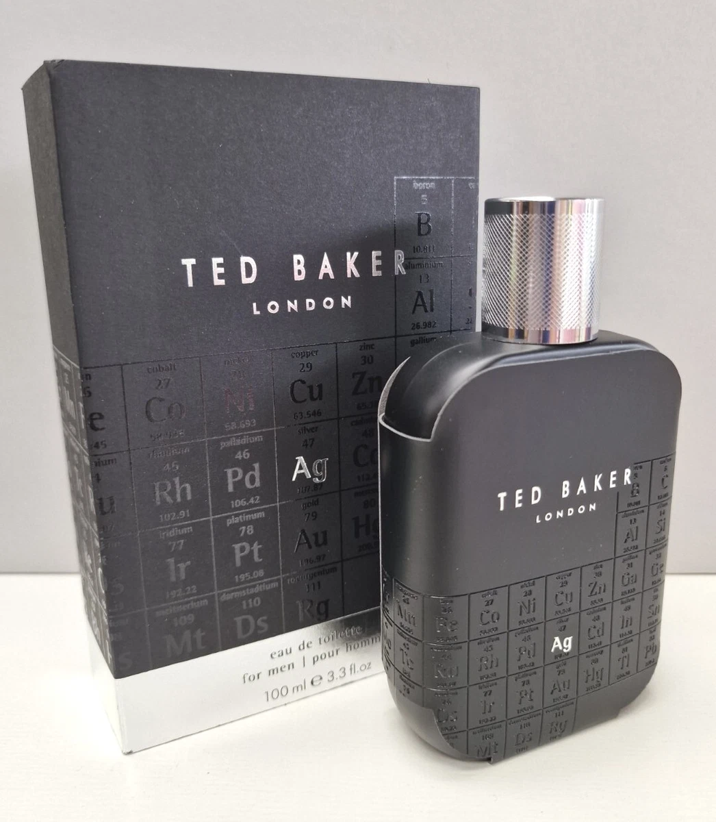 TED BAKER TONICS AG Silver EDT Spray Mens Aftershave 100ml