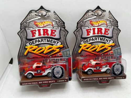 Hot Wheels Fire Rods Series 1 North Pole Alaska 3-window '34 (2)