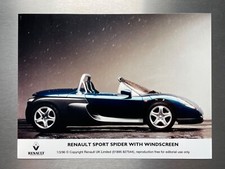 Original Renault Sport Spider with Windscreen Press Photo 1996