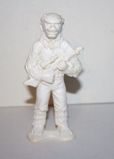 Galaxy Laser Team 5.5" White Gorilla Alien PVC Figure 1979 Tim Mee Toys ORIGINAL