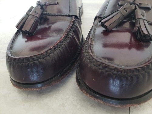 Cole Haan Herren 11D Cordovan Quaste Halbschuhe Leder Slipper Elegant Schuhe - Bild 3 von 9