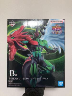 Ichiban kuji E HERO Flame Wingman Figure Yu Gi Oh Vol.3 B prize From Japan
