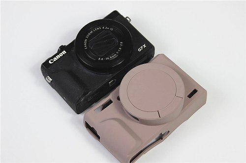 Soft Silicone Case Protective Cover Skin For PowerShot G7 X Mark III G7X3 - Picture 14 of 52