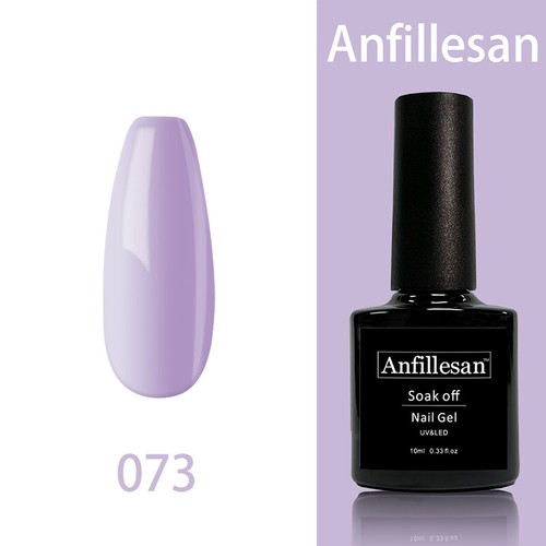 Anfillesan Nail Polish UV LED Soak Off Gel Polish Base Top Coat Gel Varnish 10ml - Picture 128 of 155