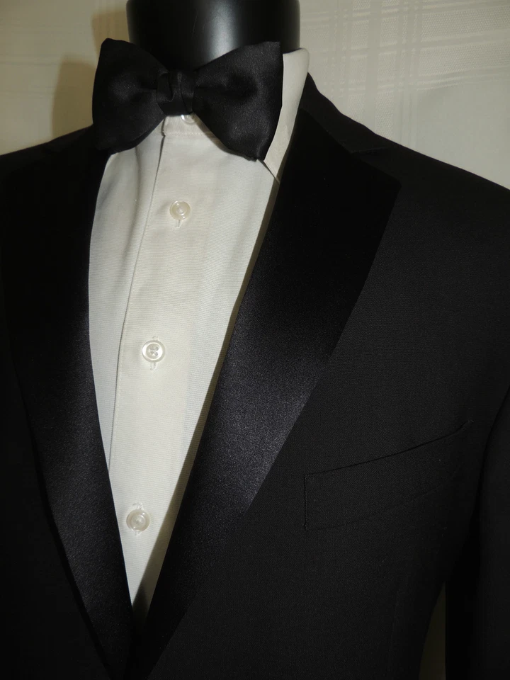 WILKE RODRIGUEZ MOD 2 Button side vent men's formal TUXEDO jacket size 58 Long - Image 3 of 4