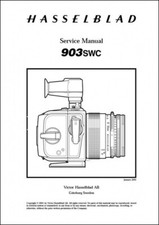 Hasselblad 903SWC 903 SWC Service & Repair Manual Reprint