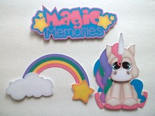3D - U Pick - CM1 Princess Castle Knight Unicorn Scrapbook Card Embellishment