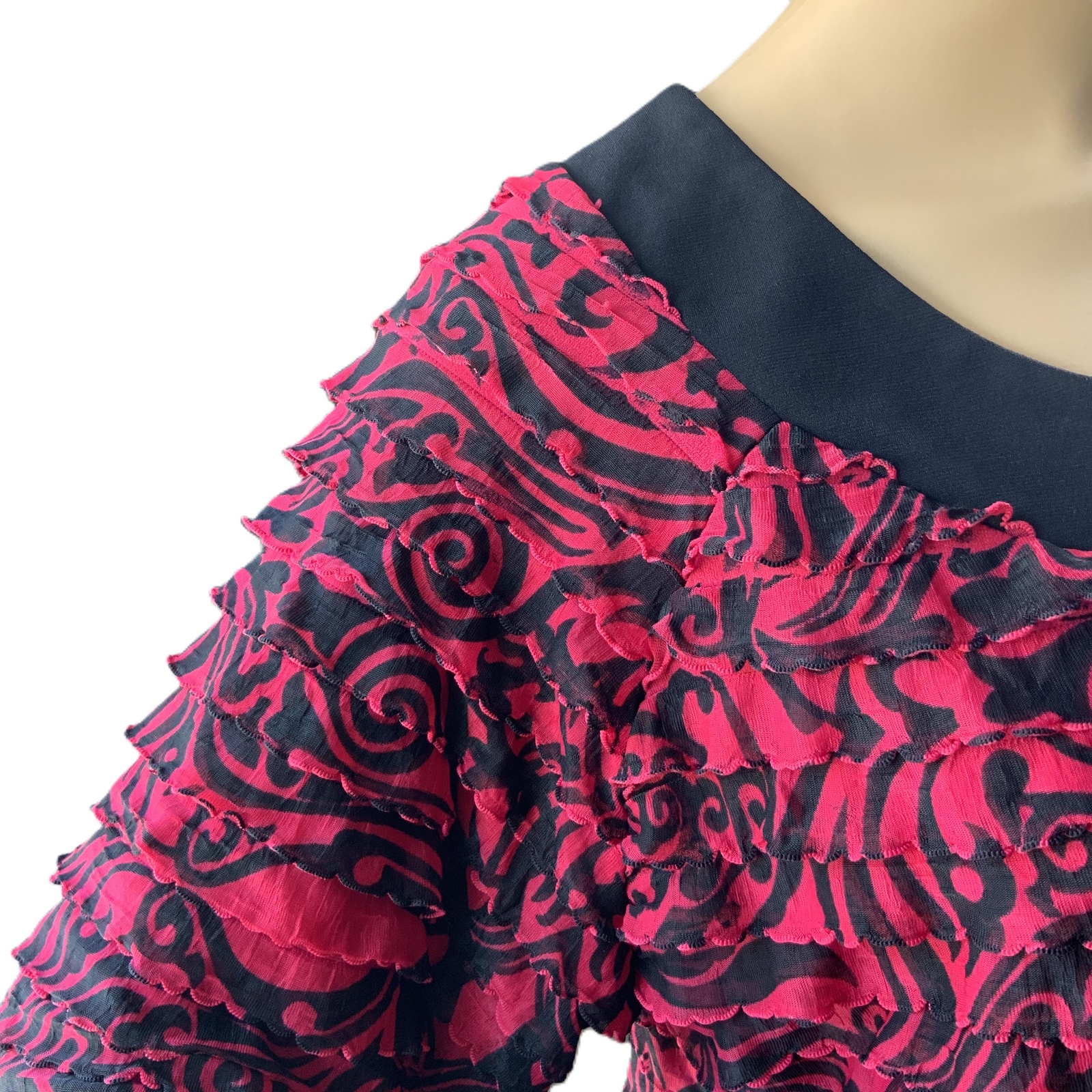 Elementz Womens Patterned Pullover Long Sleeve Cr… - image 4