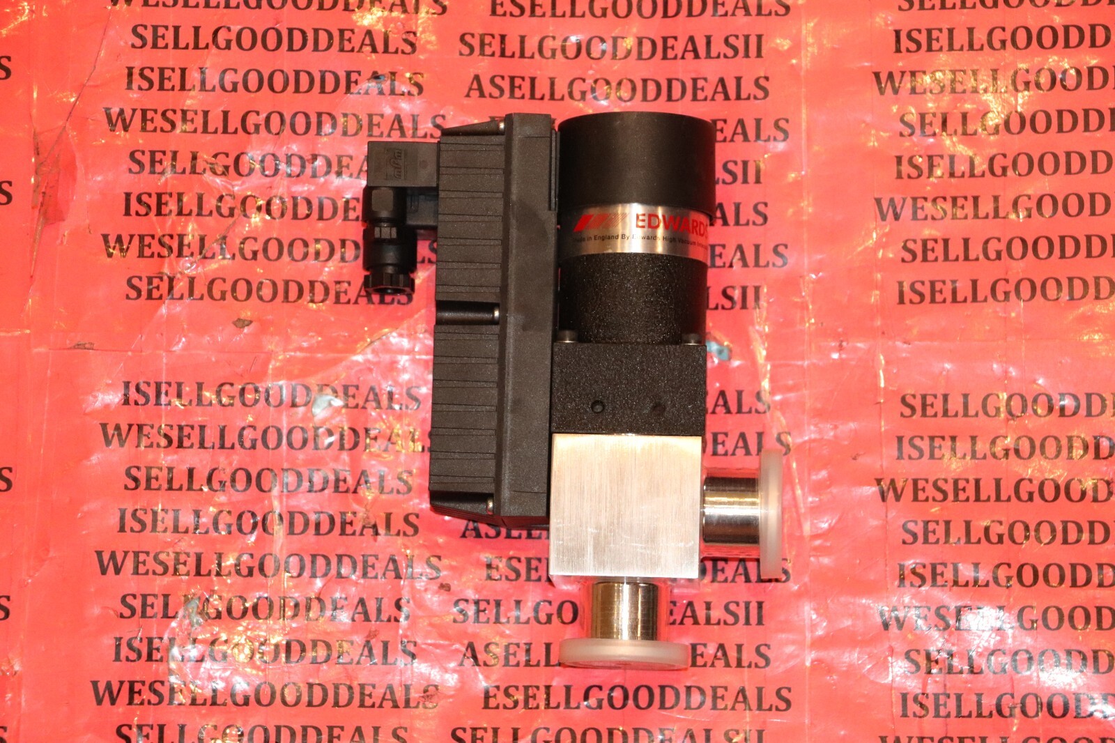 BOC Edwards PV25EKA Right-Angle Vacuum Valve 180-264VAC C41301000 New