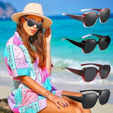 Polarized Fit Over Glasses Sunglasses Fitover Wrap Around Eyewear