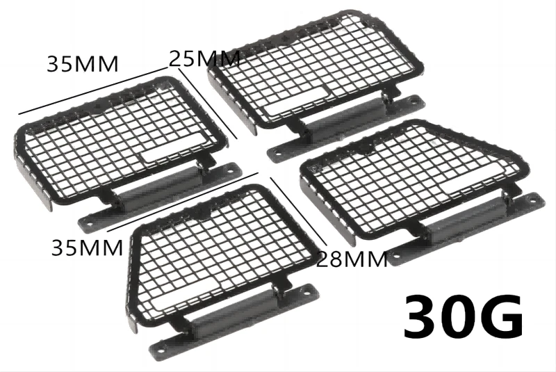 GPM Metal Car Windows For TRAXXAS 1/18 TRX4M Land Rover Defender 97054-1 - Image 2 of 4