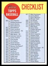 2012 Topps Heritage #C5 Checklist