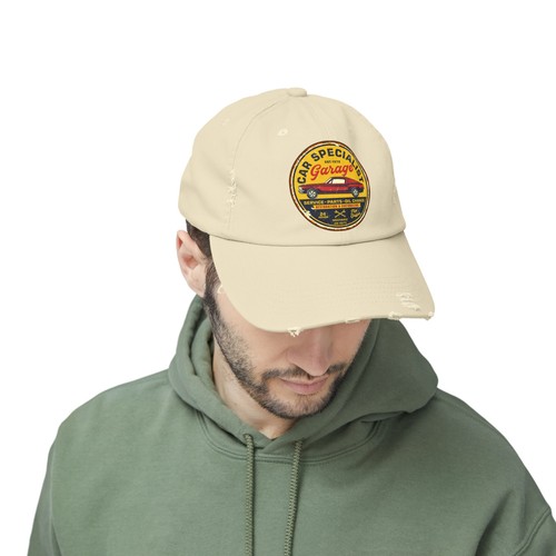 Gas Station Distressed Cap Hat Vintage Classic Car Pin Up 100% Cotton - Picture 23 of 48