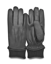 Mens Real Leather Winter Gloves Top Quality Slim Fit Warming Dress Fashion Glove