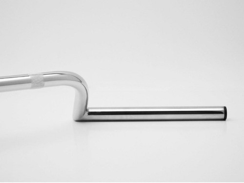 Handlebars, Ace Bars, Clubman, Chrome, 7/8", Cafe Racer, Bobber, Vintage, Custom - Picture 7 of 8
