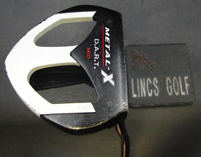 Odyssey Metal-X DART Mid Putter Stahlschaft 88 cm Länge Super Stroke Grip