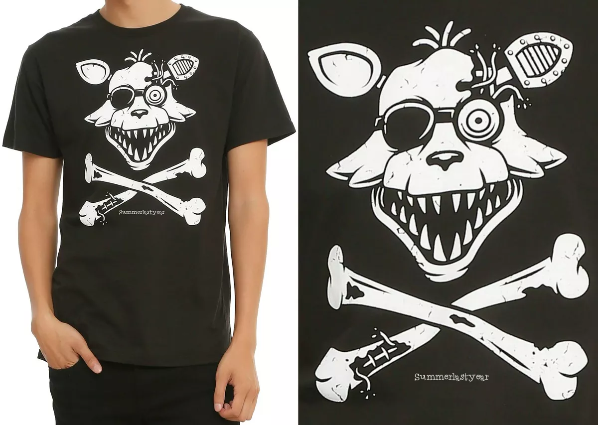 UPDATED Foxy Shirt Fnaf Shirt Fnaf 1 Shirt Animatronic 