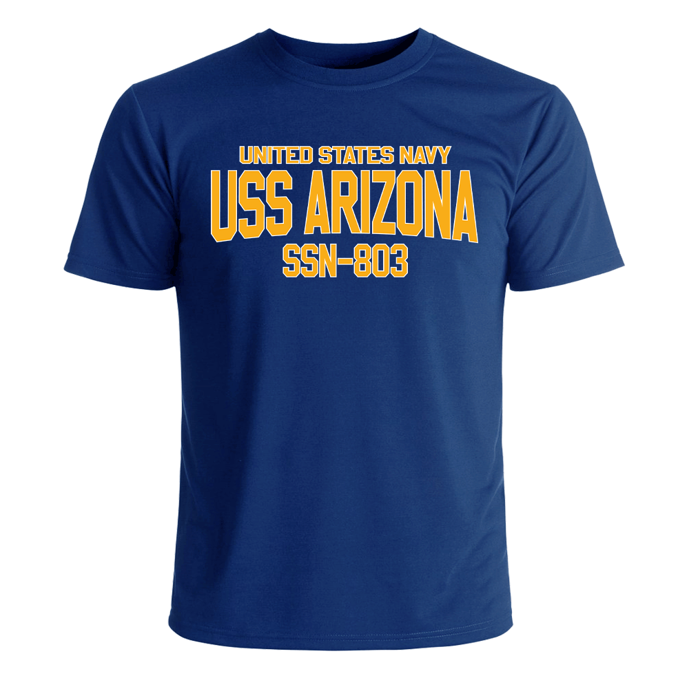 USS Arizona SSN-803 T-Shirt US Navy Officially Licensed | eBay