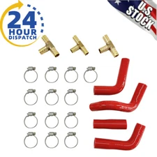 For BMW N63 Turbo Coolant Line Repair Hose Kit X5 X6 50iX 550i 650i 750i F16 F10