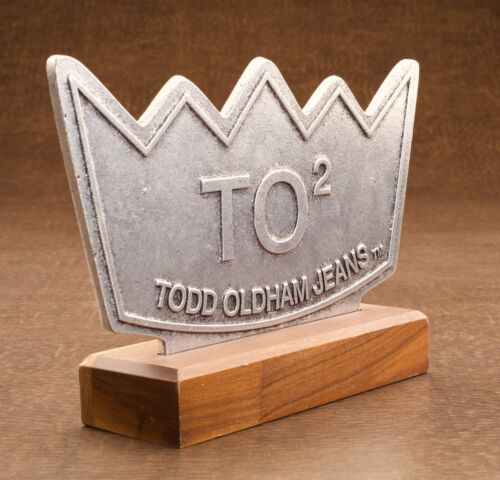 Rare Original Todd Oldham Jeans TO2 Store Display Advertising Sign